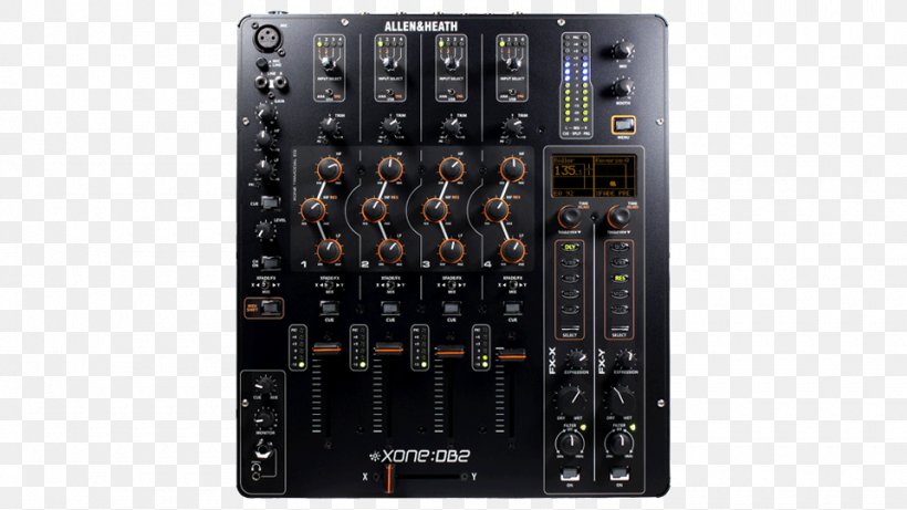 Allen & Heath Xone:DB2 Audio Mixers Disc Jockey DJ Mixer, PNG, 960x540px, Watercolor, Cartoon, Flower, Frame, Heart Download Free