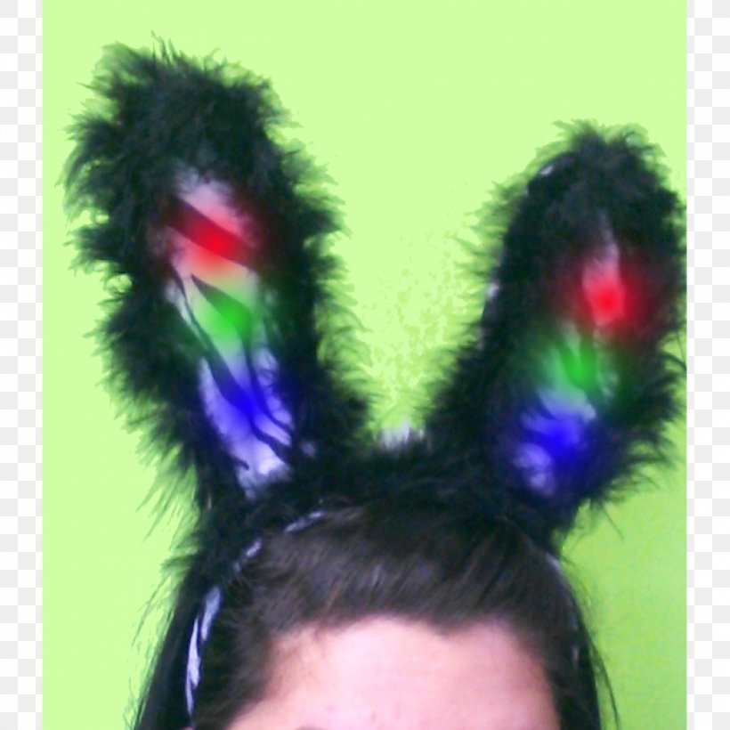Light-emitting Diode Rabbit Gloworks Fur, PNG, 1000x1000px, Light, Color, Crown, Ear, Eye Download Free