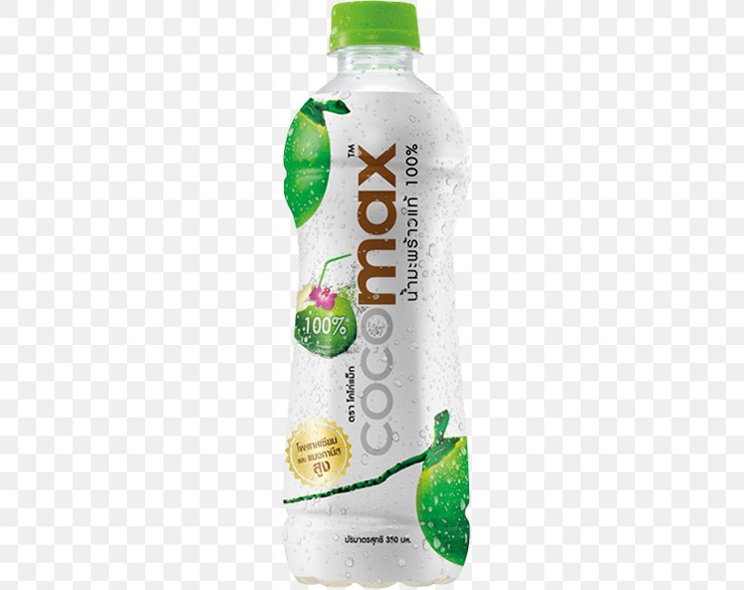 Coconut Water Smoothie Nata De Coco Juice Thailand, PNG, 650x650px, Coconut Water, Beverages, Bottle, Citric Acid, Coconut Download Free