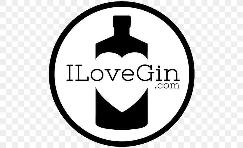 Gin And Tonic Tonic Water Symbol Brand, PNG, 500x500px, Gin, Area, Black, Black And White, Black M Download Free