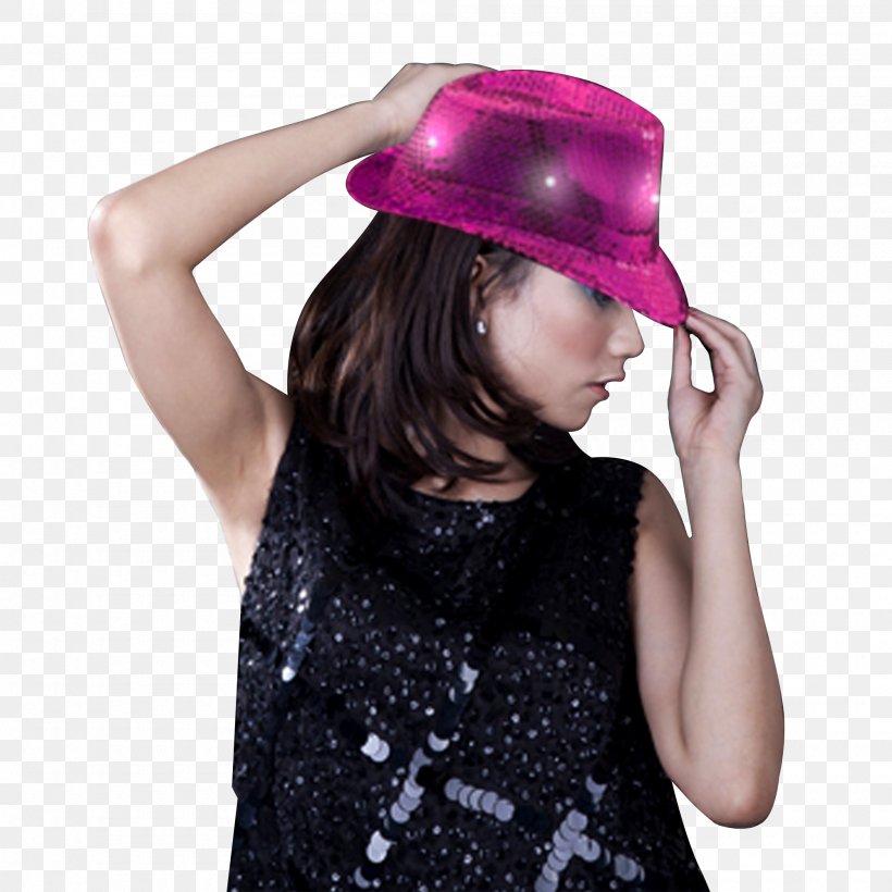 Fedora Light-emitting Diode Hat Sequin, PNG, 2000x2000px, Fedora, Bead, Cap, Clothing Accessories, Felt Download Free