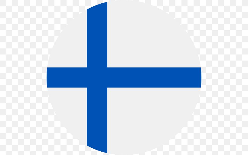 Flag Of Finland Sky-Media Oy, PNG, 512x512px, Flag Of Finland, Blue, Brand, Country, Finland Download Free