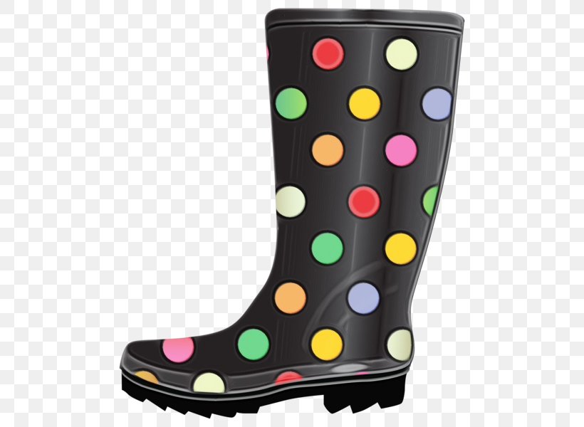 Polka Dot, PNG, 504x600px, Watercolor, Boot, Durango Boot, Footwear, Paint Download Free