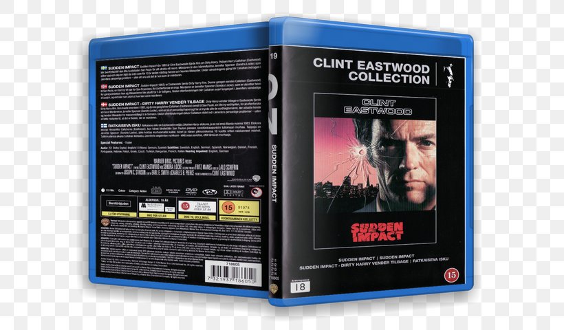 Sudden Impact Display Device Dirty Harry DVD Warner Home Video, PNG, 639x480px, Sudden Impact, Computer Monitors, Dirty Harry, Display Device, Dvd Download Free