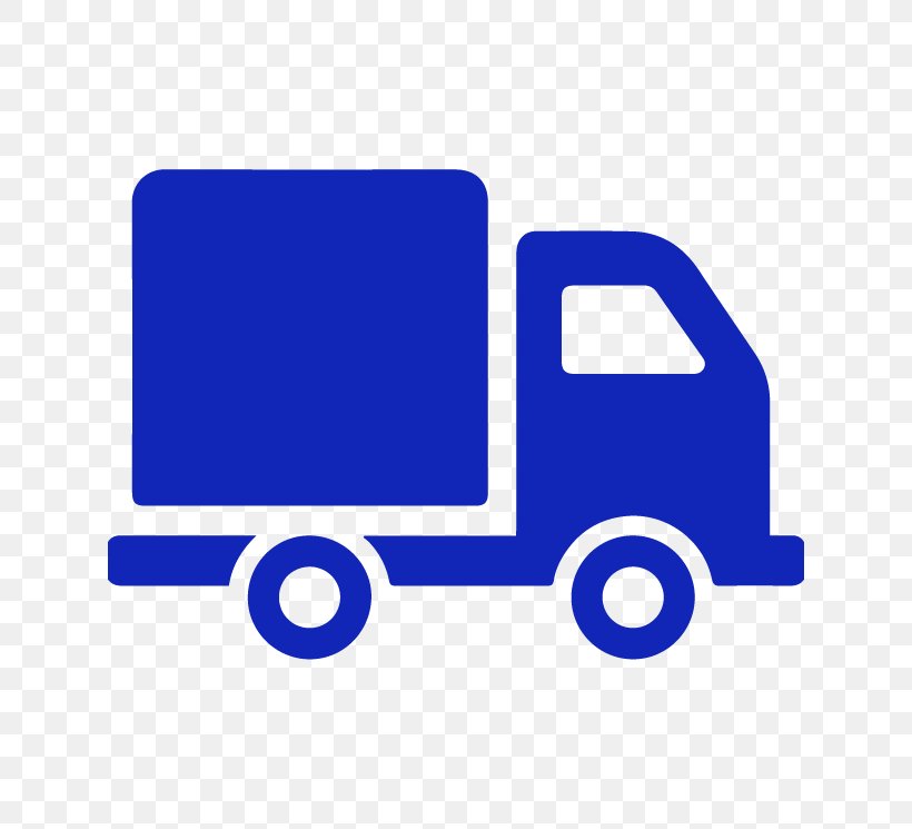 Truck Delivery Car Vector Graphics, PNG, 744x745px, Truck, Blue, Car, Cargo, Delivery Download Free