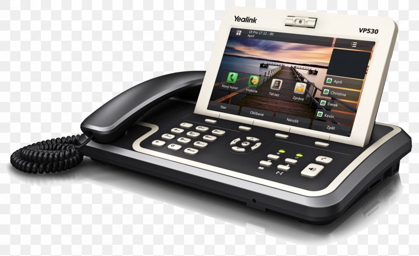 VoIP Phone Yealink VP-530 IP Video Phone Telephone Voice Over IP Videotelephony, PNG, 1772x1085px, Voip Phone, Beeldtelefoon, Business, Business Telephone System, Communication Download Free