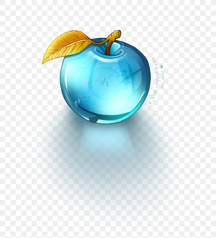 Crystal Glass Apple Paperweight Blue, PNG, 703x905px, Crystal, Apple, Apple Paperweight, Blue, Fruit Download Free