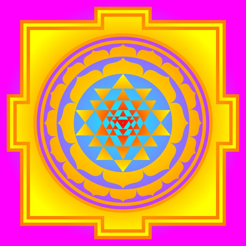 Hindu Iconography Sri Yantra Lakshmi Wealth, PNG, 2000x2000px, Hindu Iconography, Area, Chakra, Goddess, Hinduism Download Free