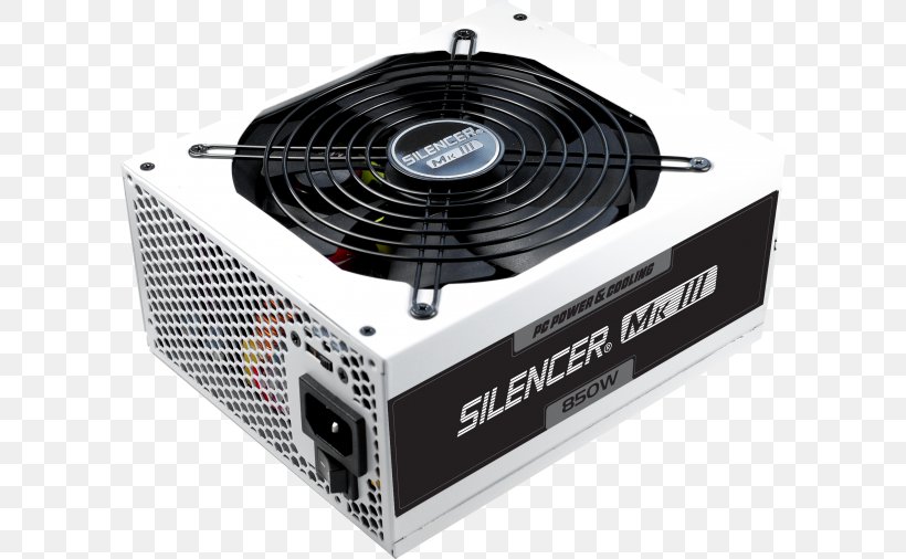 Power Supply Unit 80 Plus ATX Power Converters PC Power And Cooling, PNG, 602x506px, 80 Plus, Power Supply Unit, Atx, Blindleistungskompensation, Computer Download Free