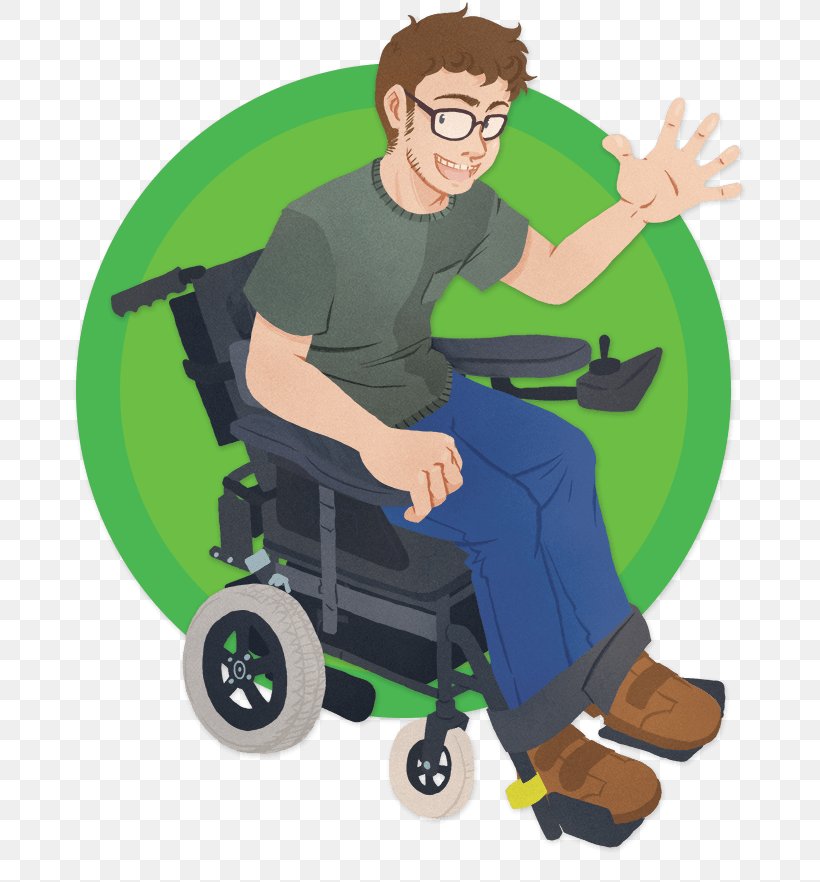 Wheelchair Illustration Sitting Product Design Human Behavior, PNG, 676x882px, Wheelchair, Beautym, Behavior, Cartoon, Fictional Character Download Free
