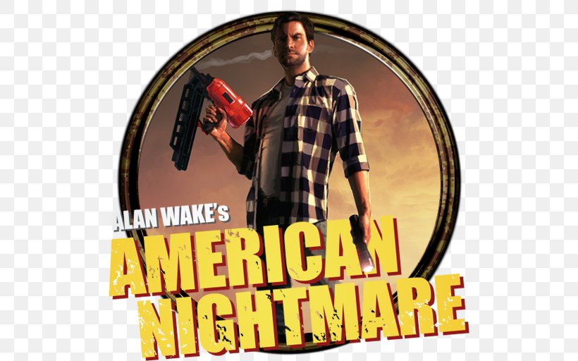 Alan Wake's American Nightmare Xbox 360 Video Game Microsoft Studios, PNG, 512x512px, Alan Wake, Alien Shooter Vengeance, Brand, Game, Microsoft Studios Download Free