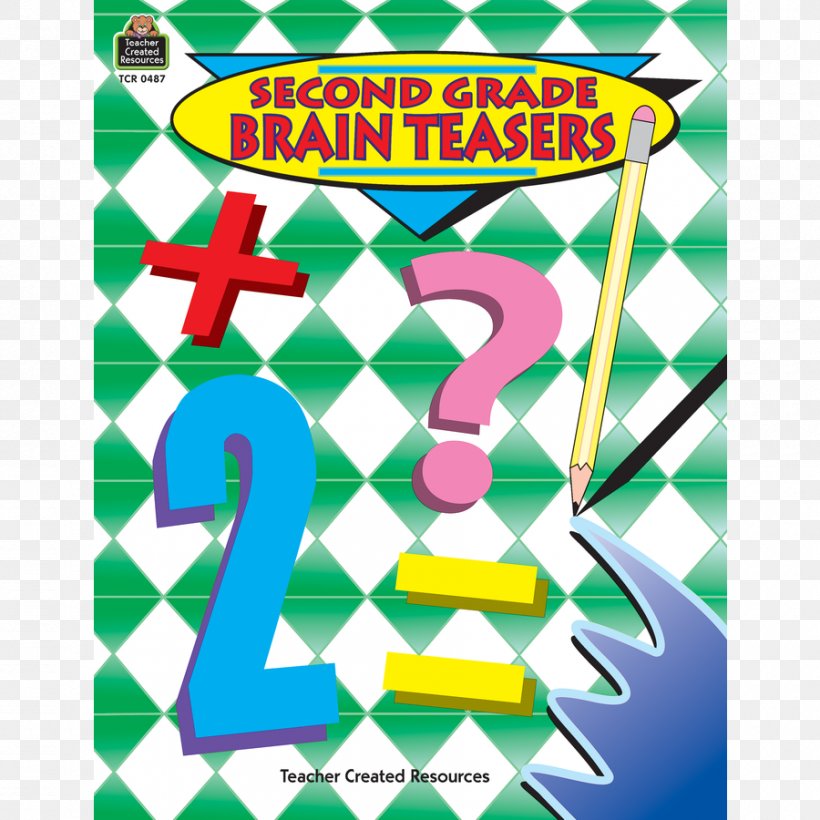 Brain Teaser Second Grade Teacher Created Resources Worksheet, PNG, 900x900px, Brain Teaser, Area, Child, Exercise, Green Download Free