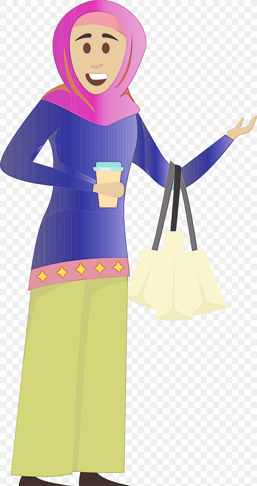 Cartoon Costume Style, PNG, 2048x3868px, Arabic Woman, Arabic Girl, Cartoon, Costume, Paint Download Free