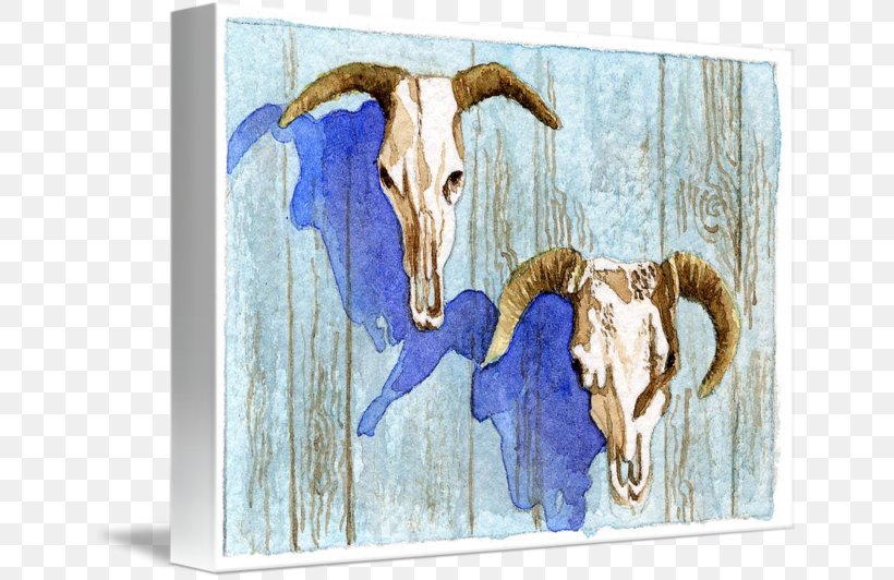 Cattle Painting Fauna Jeffrey Horn, PNG, 650x532px, Cattle, Cattle Like Mammal, Fauna, Horn, Jeffrey Horn Download Free