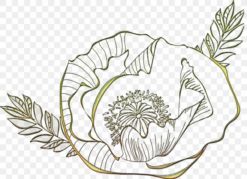 Floral Design Leaf Plant Stem Line Art, PNG, 1800x1308px, Floral Design, Animal, Area, Artwork, Fictional Character Download Free