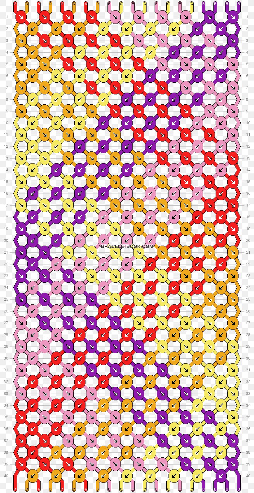 Friendship Bracelet Bead Knot Pattern, PNG, 810x1592px, Friendship Bracelet, Area, Bead, Bracelet, Button Download Free