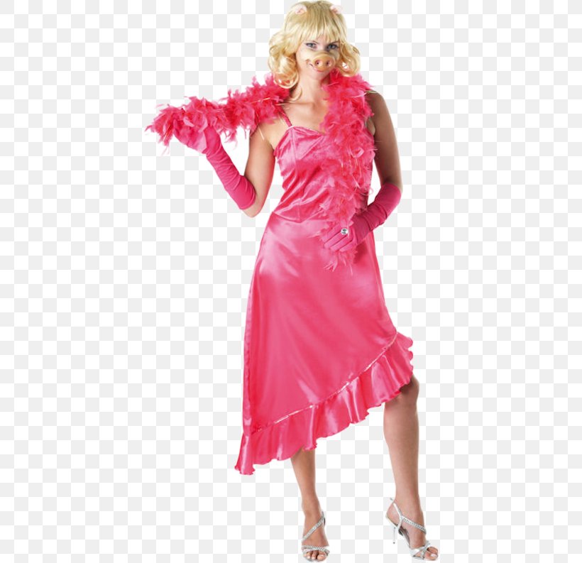 Miss Piggy Costume Party The Muppets Adult, PNG, 500x793px, Miss Piggy, Adult, Clothing, Cocktail Dress, Costume Download Free