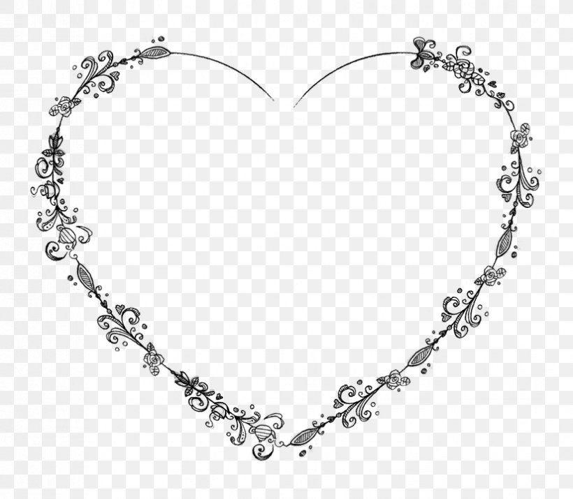 Picture Frames Decorative Arts Clip Art, PNG, 825x720px, Picture Frames, Anklet, Black And White, Body Jewelry, Bracelet Download Free