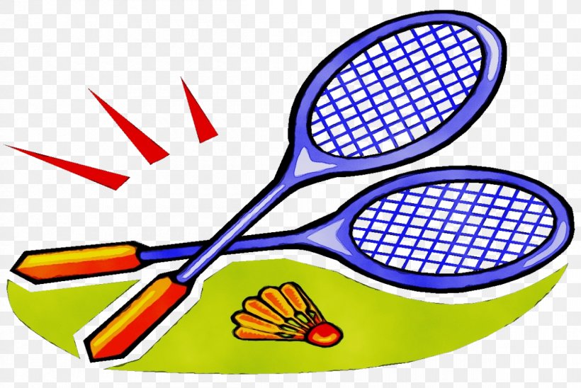 Badminton Cartoon, PNG, 1200x802px, Watercolor, Meter, Paint, Playing  Sports, Racket Download Free