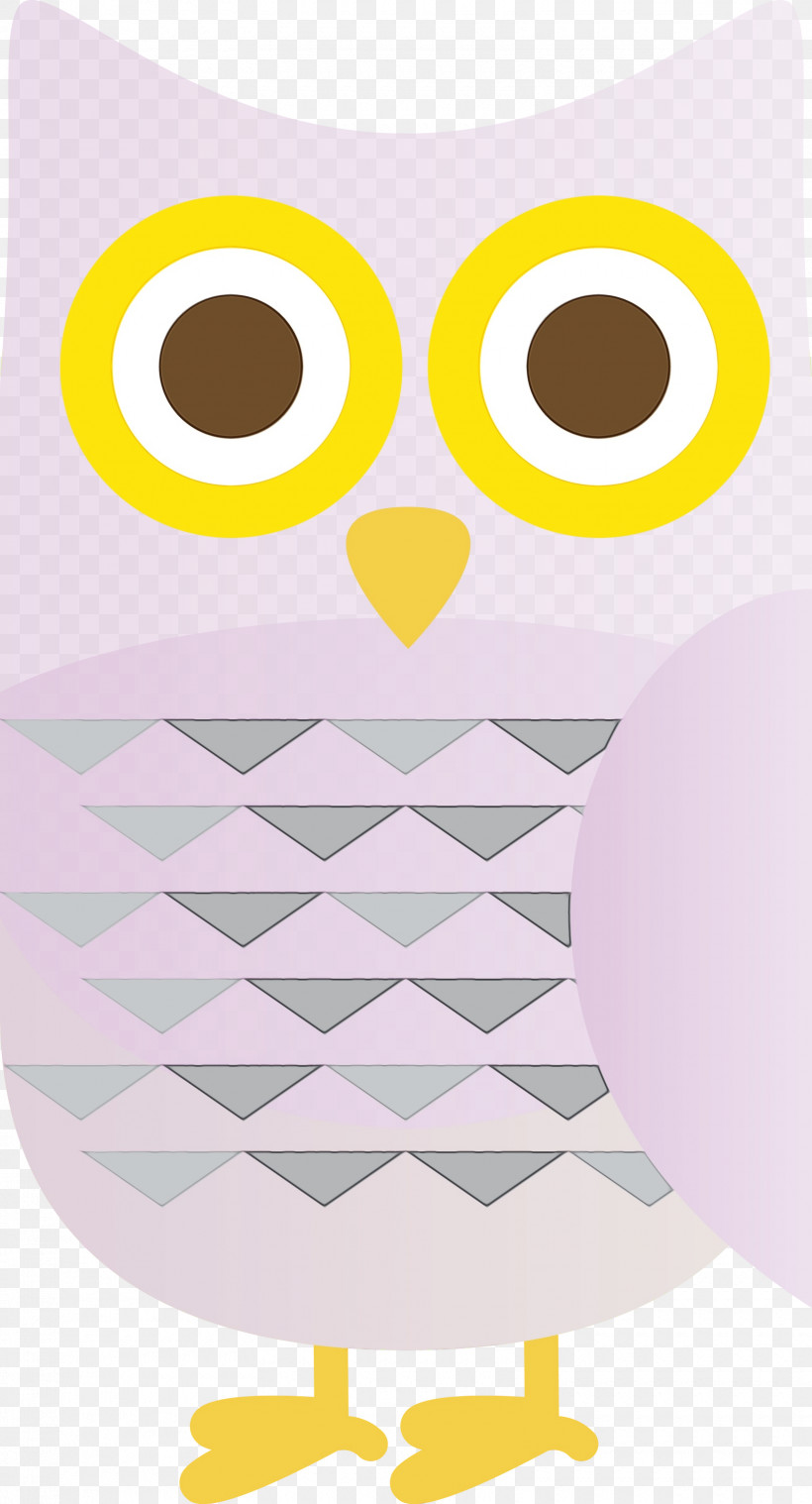 Owl M Yellow Meter Beak Pattern, PNG, 1620x3000px, Cartoon Owl, Area, Beak, Cute Owl, Line Download Free