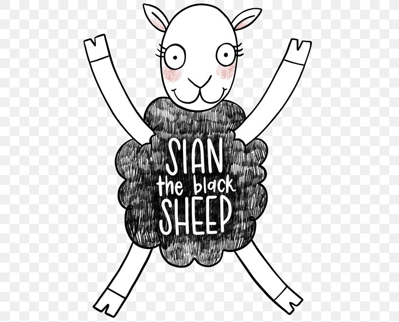 Sheep Clip Art Illustration Mammal Drawing, PNG, 500x662px, Watercolor, Cartoon, Flower, Frame, Heart Download Free