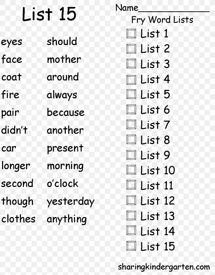Sight Word Vocabulary Rhyme Text, PNG, 1229x1575px, Sight Word, Black White M, Document, First Grade, Kindergarten Download Free