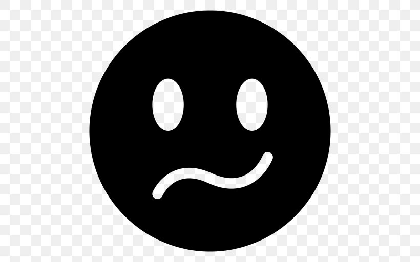 Emoticon Smiley Wink, PNG, 512x512px, Emoticon, Black And White, Face, Facial Expression, Head Download Free