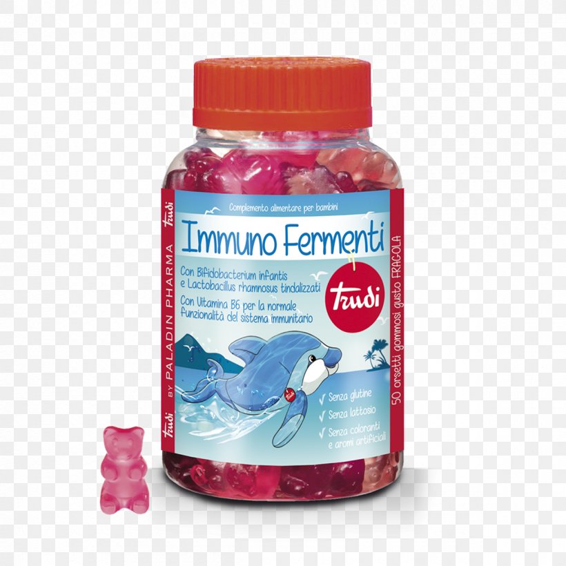Gummy Bear Baby Food Probiotic Gummi Candy Lactobacillus Rhamnosus, PNG, 1200x1200px, Gummy Bear, Aroma, Baby Food, Bifidobacterium, Bifidobacterium Infantis Download Free