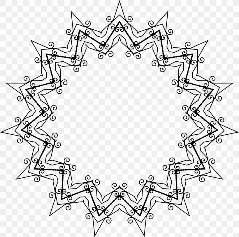 Clip Art, PNG, 2336x2324px, Royaltyfree, Area, Black And White, Body Jewelry, Dribbble Download Free
