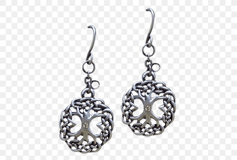 Earring Silver Body Jewellery Tree Of Life, PNG, 555x555px, Earring, Body Jewellery, Body Jewelry, Celts, Earrings Download Free