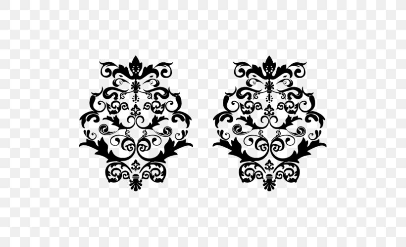 Ornament Baroque Stile.it Furniture Pattern, PNG, 500x500px, Ornament, Baroque, Black, Black And White, Candelabra Download Free