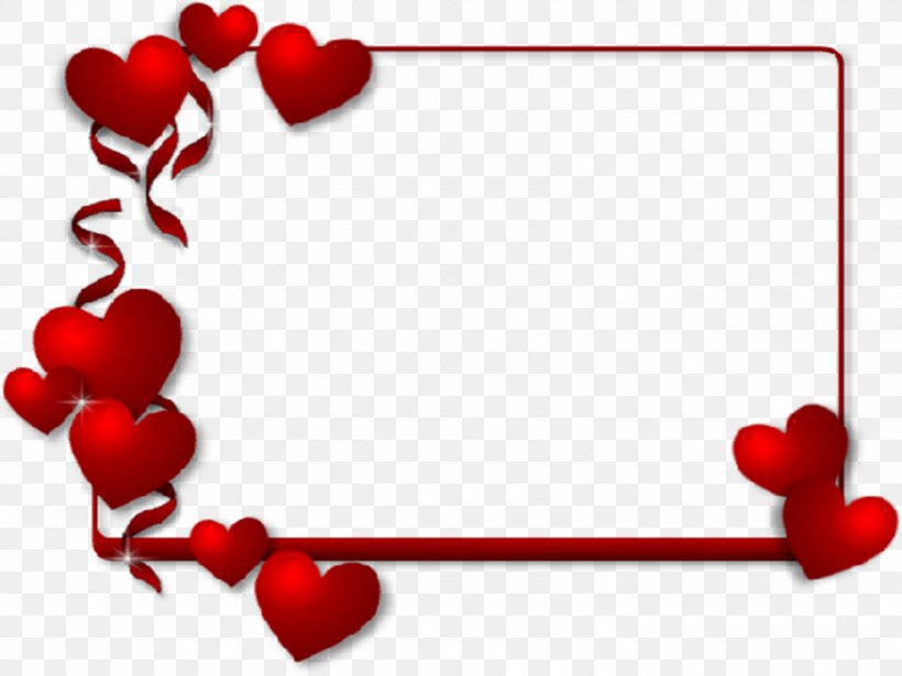 Valentine's Day Picture Frames Heart Paper Clip Art, PNG