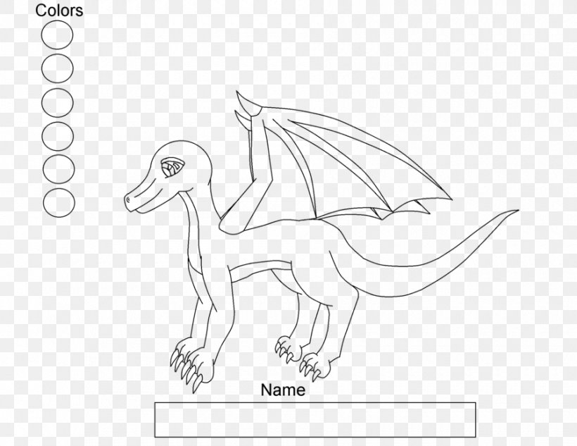 Velociraptor Line Art Drawing White Cartoon, PNG, 900x695px, Velociraptor, Artwork, Black And White, Cartoon, Character Download Free