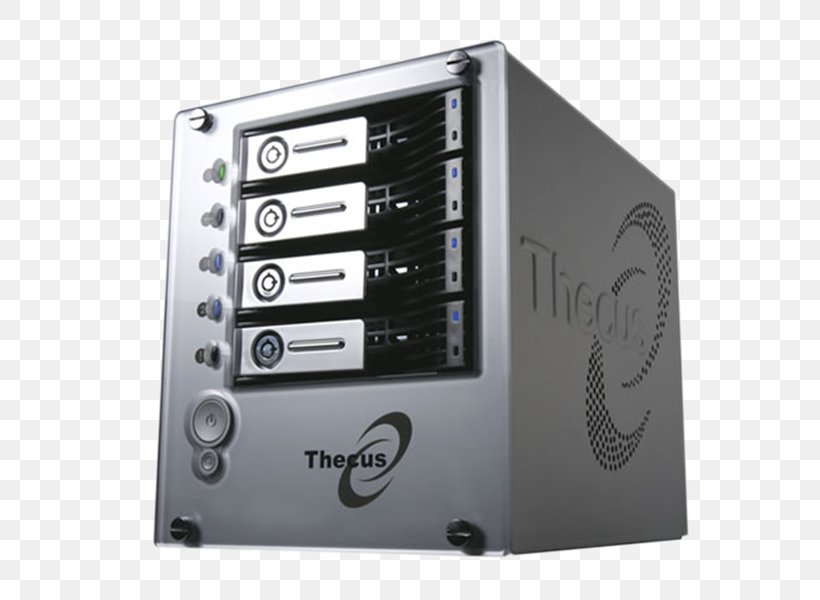 Computer Cases & Housings Thecus Network Storage Systems Computer Servers Backup, PNG, 600x600px, Computer Cases Housings, Allnet, Backup, Computer Appliance, Computer Case Download Free