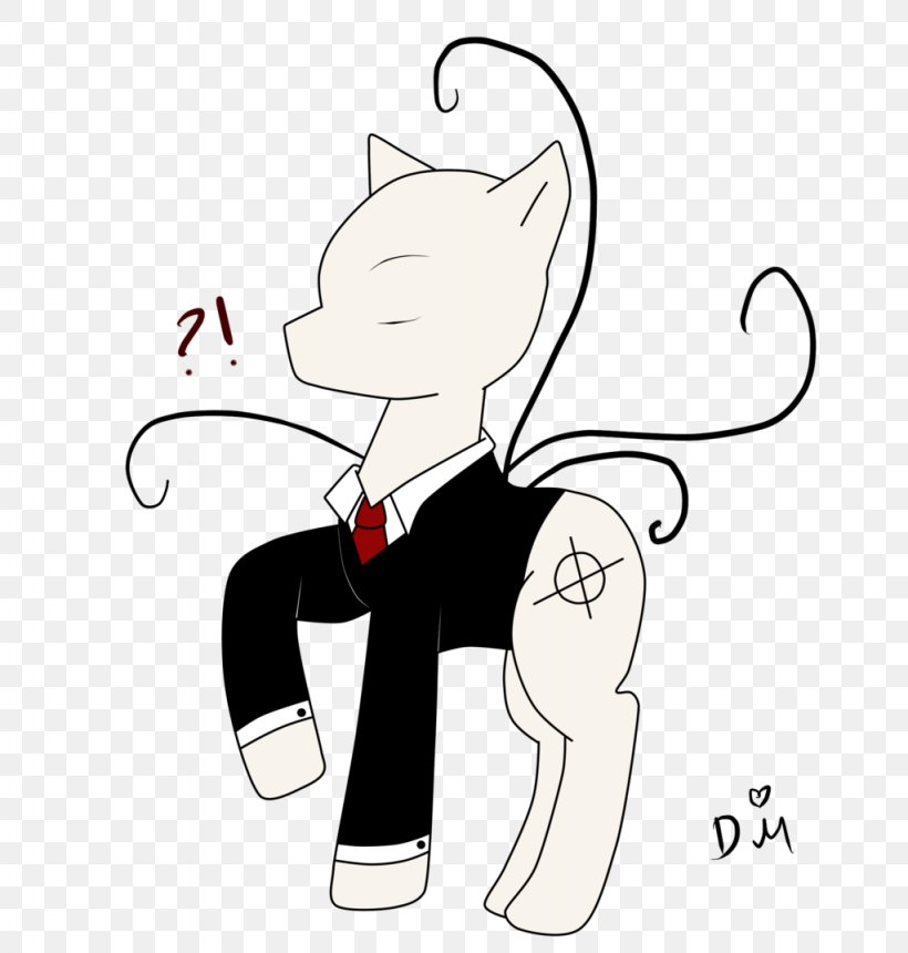 Pony Slenderman Jeff The Killer Horse Drawing, PNG, 1024x1075px, Watercolor, Cartoon, Flower, Frame, Heart Download Free