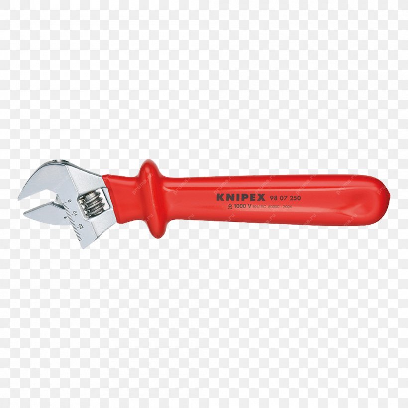 Wrench Knipex Hand Tool Pliers Adjustable Spanner, PNG, 1000x1000px, Spanners, Adjustable Spanner, Bahco, Hand Tool, Hardware Download Free