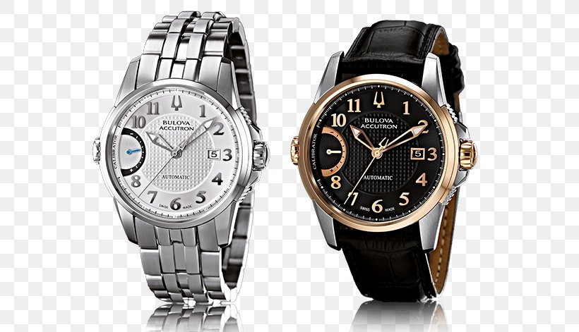 Bulova Automatic Watch Stimmgabeluhr Leather, PNG, 628x471px, Bulova, Automatic Watch, Black Leather Strap, Brand, Chronograph Download Free