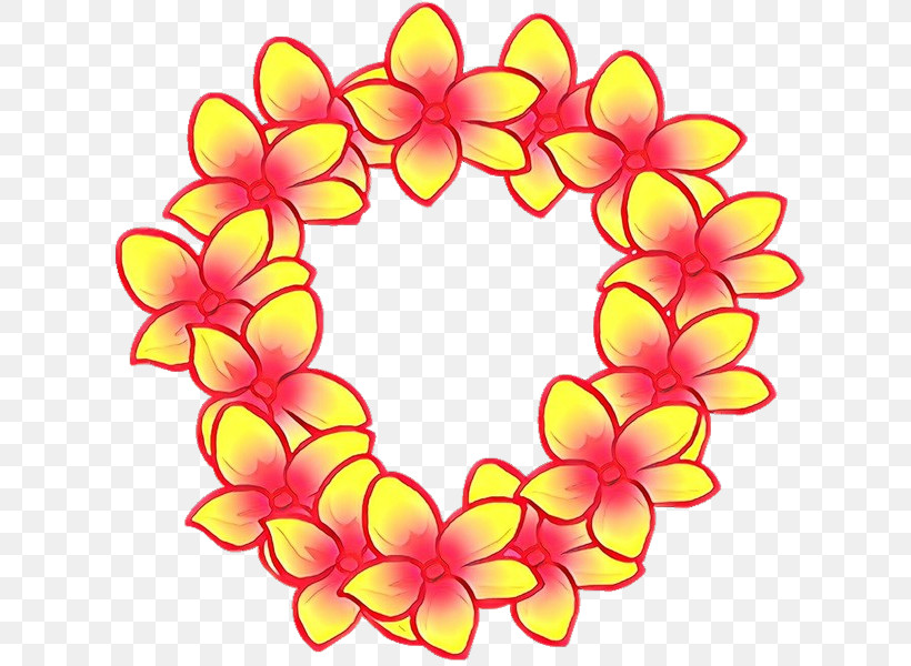 Floral Design, PNG, 632x600px, Yellow, Circle, Floral Design, Flower, Heart Download Free