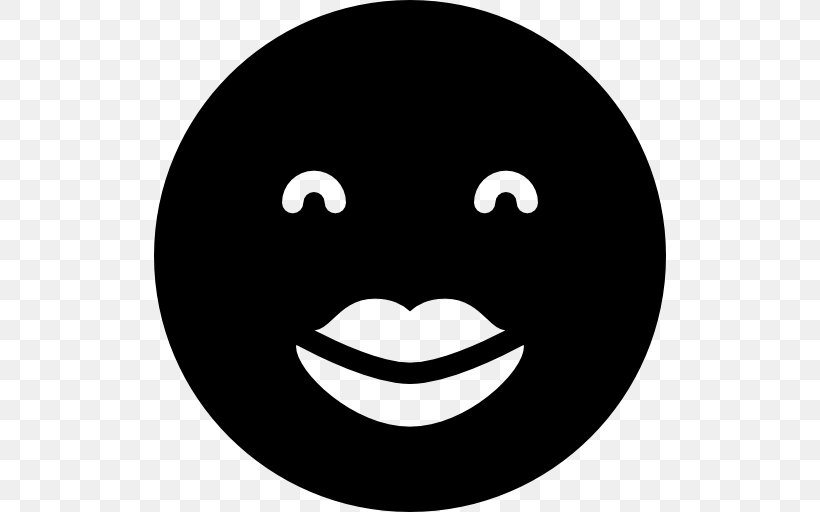 Smiley Nose Mouth Clip Art, PNG, 512x512px, Smiley, Black, Black And White, Black M, Emoticon Download Free