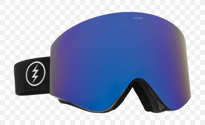 Snow Goggles Sunglasses Gafas De Esquí, PNG, 750x500px, Goggles, Blue, Cobalt Blue, Cylindrical Lens, Electric Blue Download Free