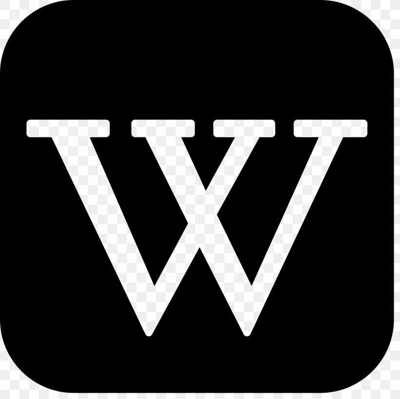 Wikipedia, PNG, 1600x1600px, Wikipedia, Area, Black, Black And White, Brand Download Free