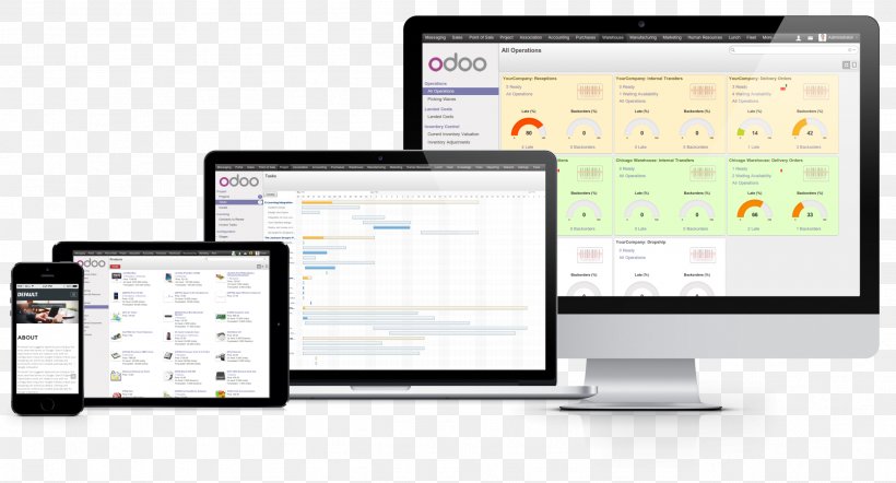 Odoo Enterprise Resource Planning Computer Software Open-source Software Open-source Model, PNG, 2596x1402px, Odoo, Brand, Business, Business Partner, Communication Download Free