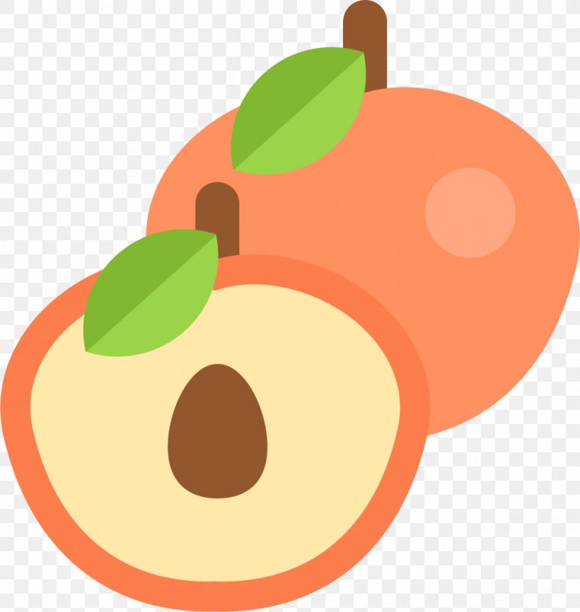 Peach Cartoon Yellow Clip Art, PNG, 1001x1058px, Peach, Apple, Cartoon, Food, Fruit Download Free