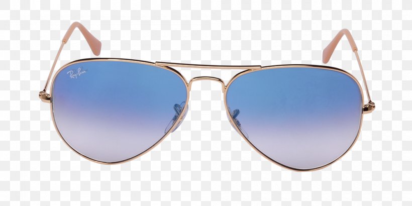 Aviator Sunglasses Ray-Ban Aviator Classic, PNG, 1000x500px, Sunglasses, Aviator Sunglasses, Azure, Blue, Brand Download Free