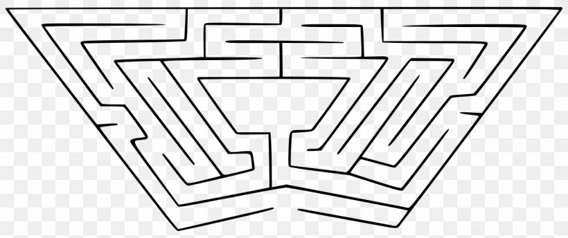 Hampton Court Maze Hampton Court Palace Egeskov Castle Hedge Maze, PNG, 1280x538px, Hampton Court Maze, Area, Black And White, Brand, Diagram Download Free