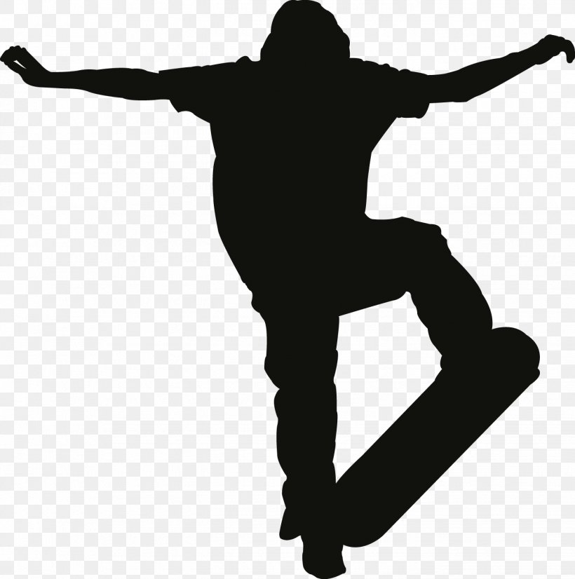 T-shirt Hoodie Skateboarding Sport, PNG, 1425x1436px, Tshirt, Arm, Balance, Black And White, Freeboard Download Free
