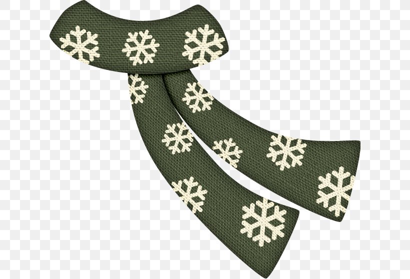 Snowflake Green Scarf, PNG, 622x558px, Snowflake, Green, Necktie, Printing, Scarf Download Free