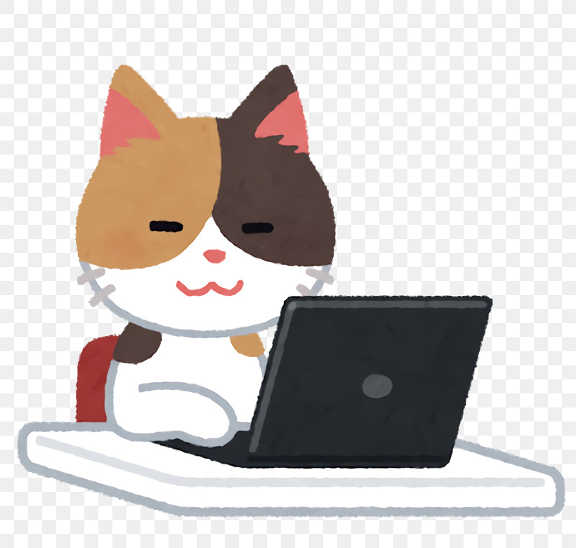 Computer Work, PNG, 800x780px, Computer, Cat, Glasses, Kitten, Small To Mediumsized Cats Download Free