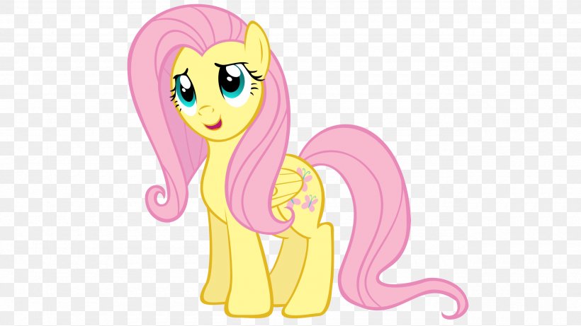 Fluttershy Pony Twilight Sparkle Rainbow Dash Applejack, PNG, 2560x1440px, Watercolor, Cartoon, Flower, Frame, Heart Download Free