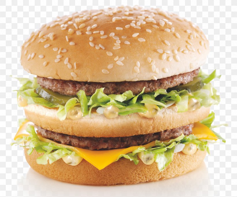 Hamburger McDonald's Big Mac Restaurant Breakfast, PNG, 1200x999px, Watercolor, Cartoon, Flower, Frame, Heart Download Free